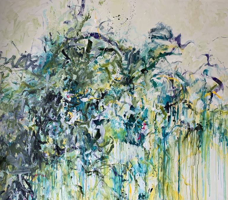 Original Abstract Expressionism Abstract Paintings by Darlene Watson