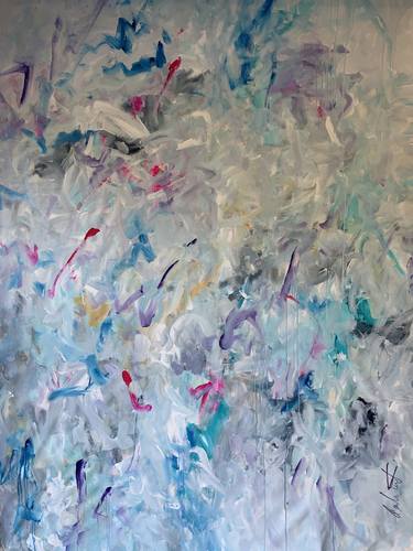 Original Abstract Expressionism Abstract Paintings by DARLENE WATSON