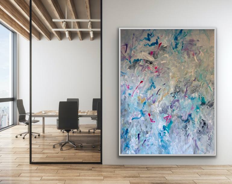 Original Abstract Expressionism Abstract Painting by Darlene Watson