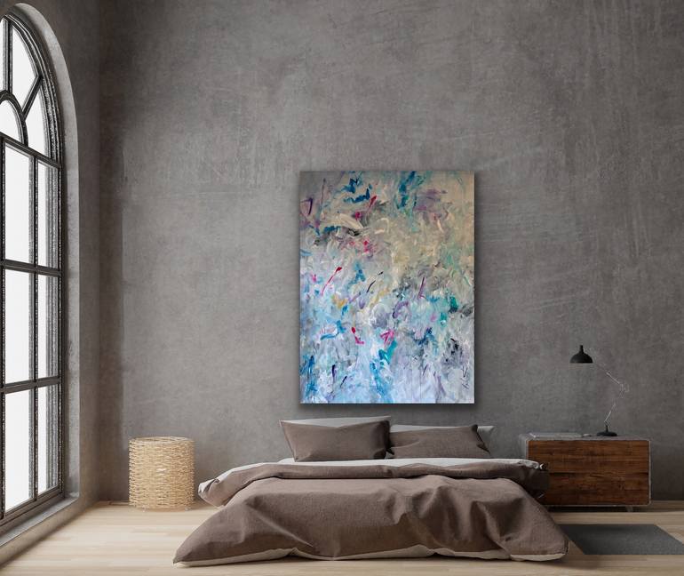 Original Abstract Expressionism Abstract Painting by Darlene Watson