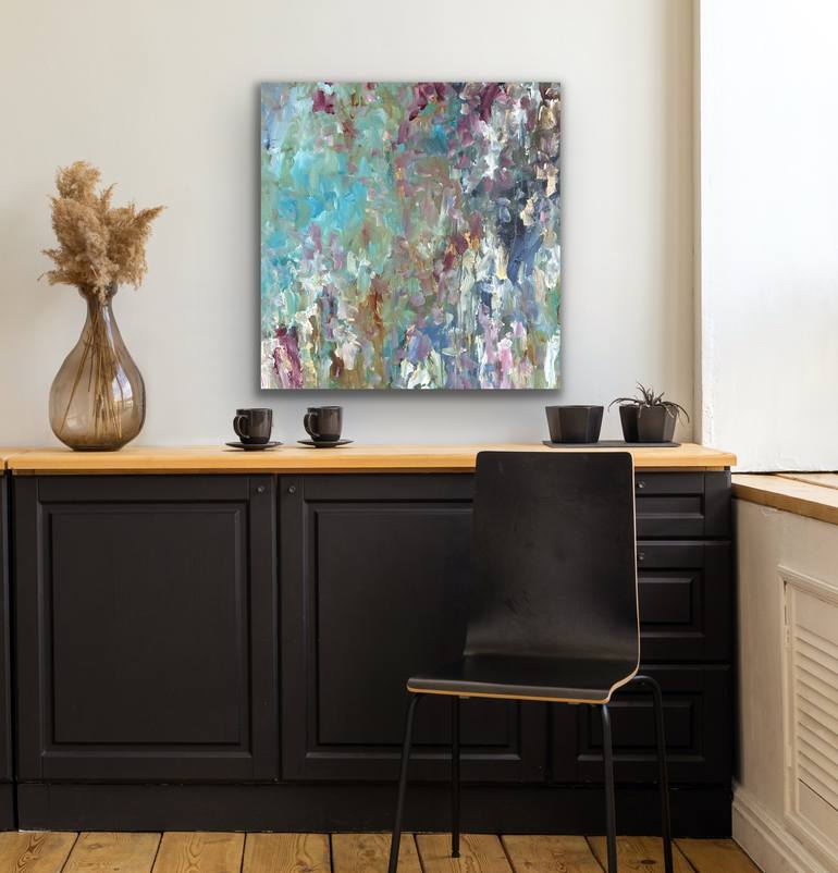 Original Abstract Expressionism Abstract Painting by DARLENE WATSON