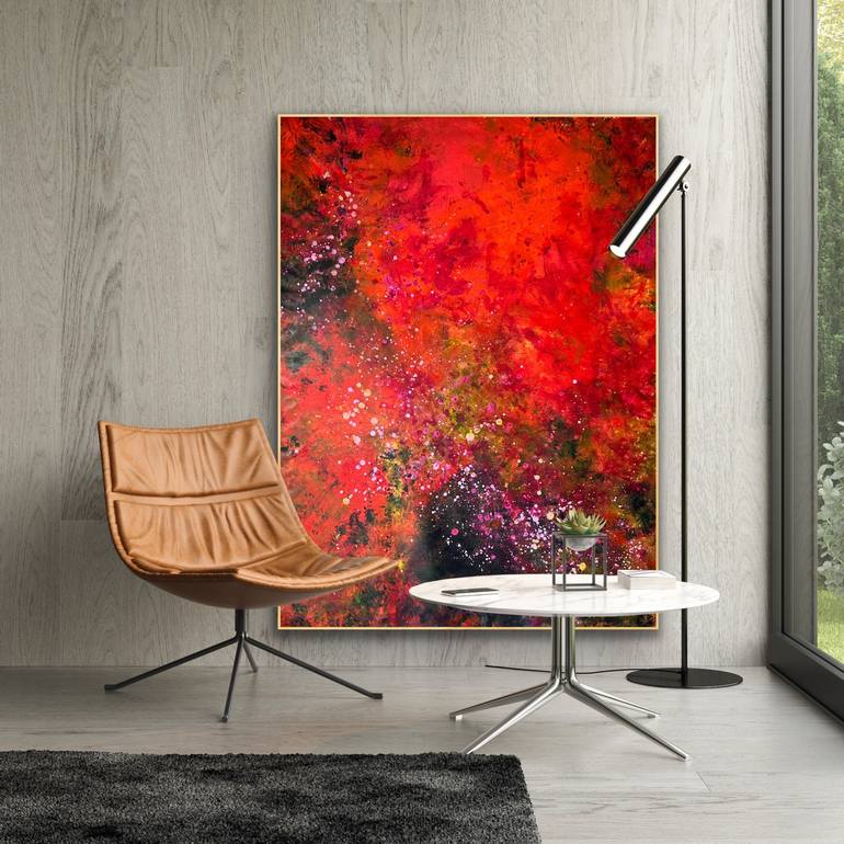Original Abstract Expressionism Abstract Painting by DARLENE WATSON
