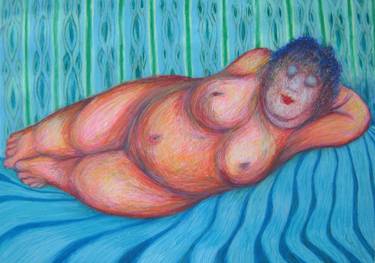Original Expressionism Nude Paintings by Doug Lawler