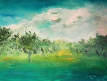 Original Contemporary Landscape Paintings by Kristina Valic