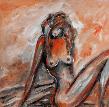 Original Figurative Nude Paintings by Kristina Valic