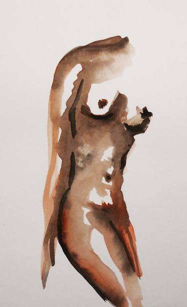 Print of Illustration Nude Paintings by Kristina Valic