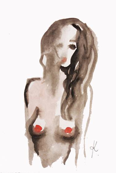 Print of Figurative Nude Paintings by Kristina Valic