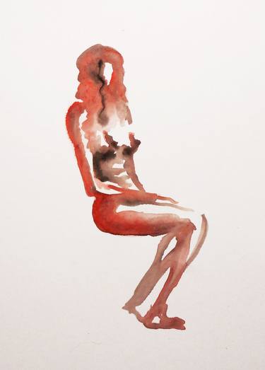 Print of Nude Paintings by Kristina Valic