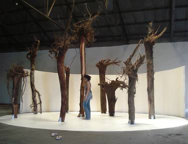 Original Realism Nature Installation by Nirveda Alleck