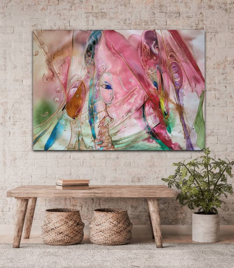 Original Contemporary Abstract Painting by Twyla Gettert