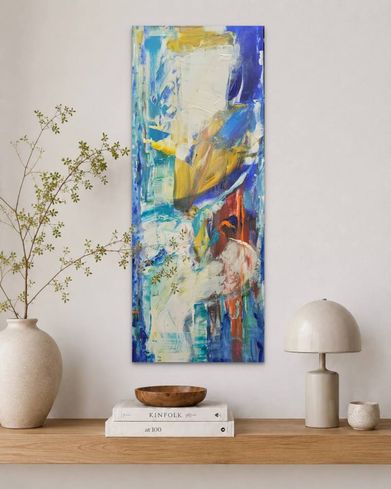 Original Abstract Expressionism Abstract Painting by Twyla Gettert
