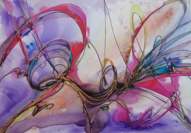 Original Abstract Love Paintings by Twyla Gettert