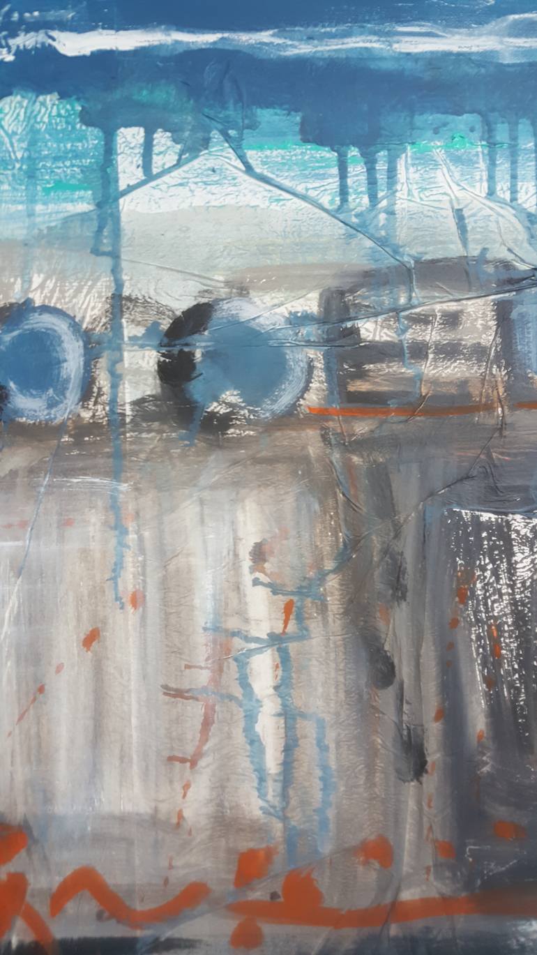 Original Abstract Expressionism Abstract Painting by Twyla Gettert