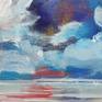 Ocean Sky detail close up- seascape clouds by Twyla Gettert