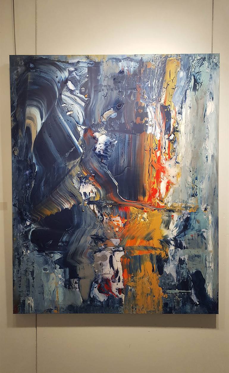 Original Abstract Expressionism Abstract Painting by Twyla Gettert