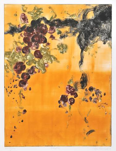 Original Abstract Garden Printmaking by Twyla Gettert
