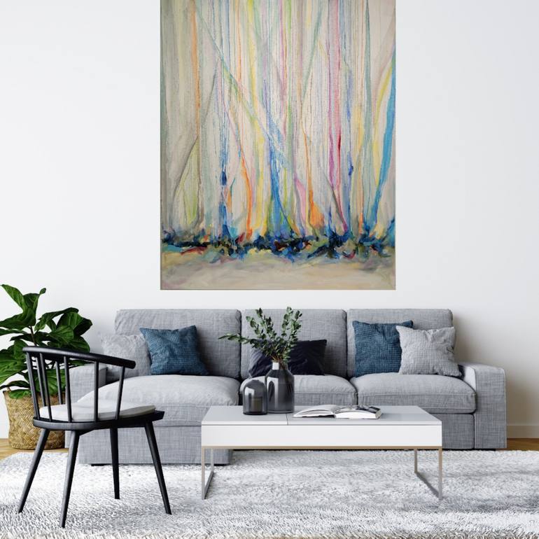 Original Fine Art Abstract Painting by Twyla Gettert