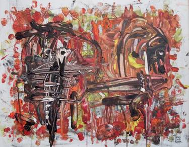 Print of Abstract Expressionism Family Paintings by Kill The Sofa