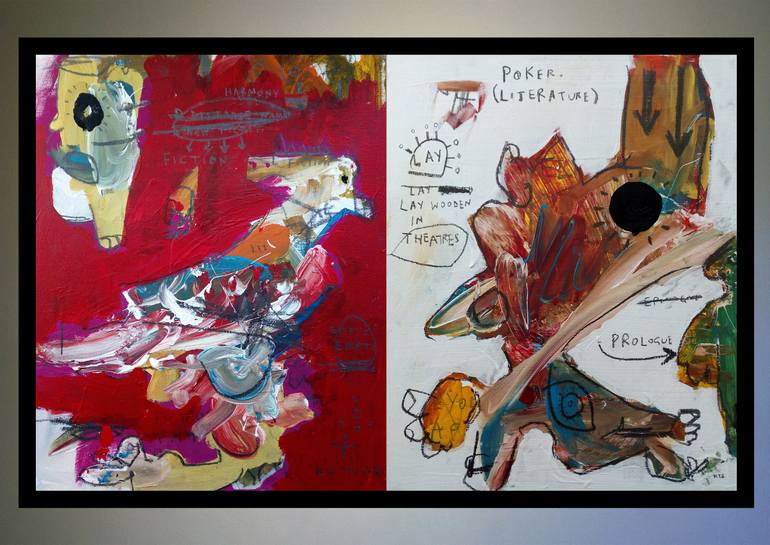 Original Expressionism People Painting by Kill The Sofa