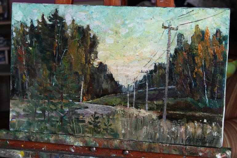 Original Realism Landscape Painting by Juliya ZHUKOVA