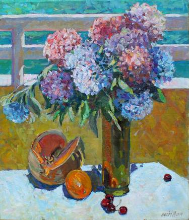 Original Impressionism Floral Paintings by Juliya ZHUKOVA