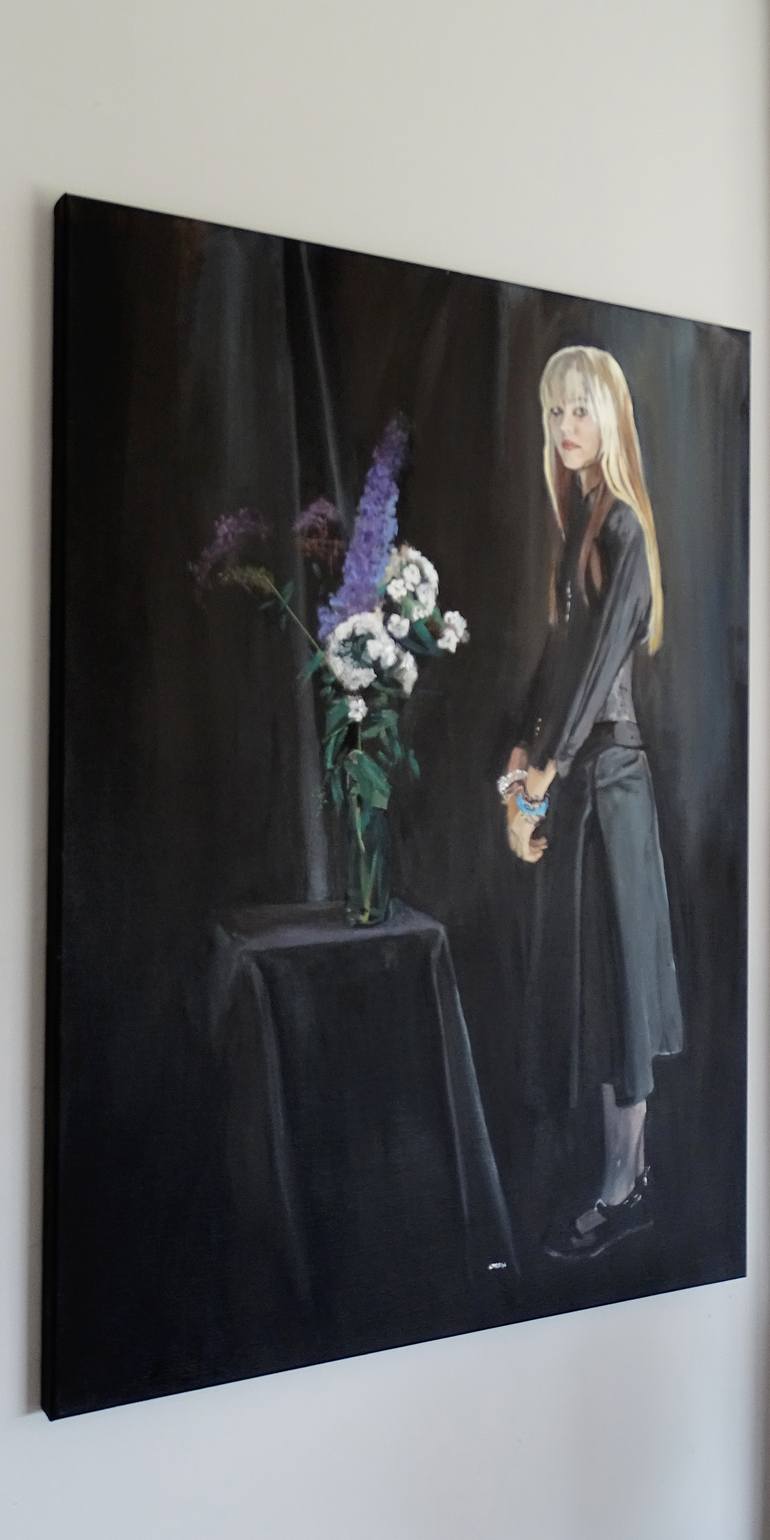 Original Figurative People Painting by Larain Briggs