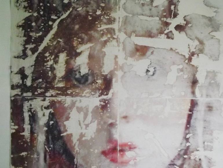 Original Dada Women Painting by Larain Briggs