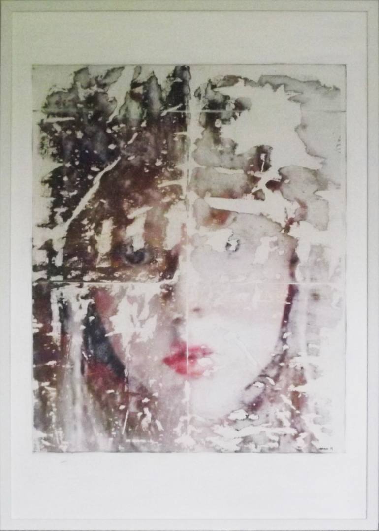 Original Dada Women Painting by Larain Briggs