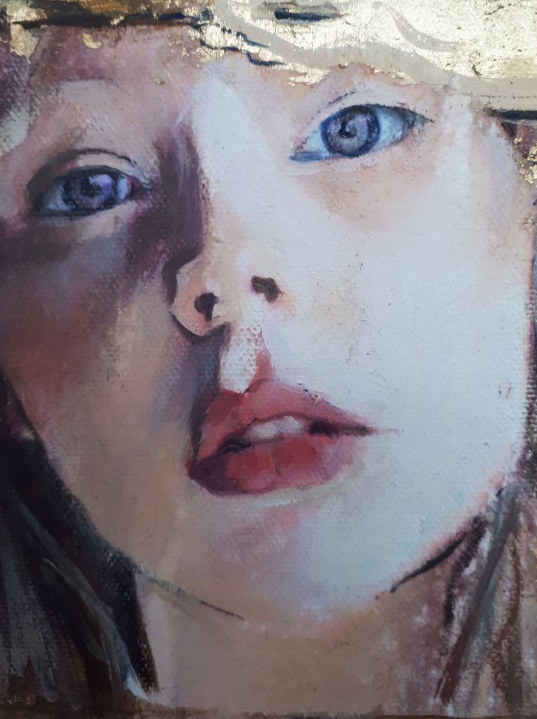 Original Portraiture Portrait Painting by Larain Briggs