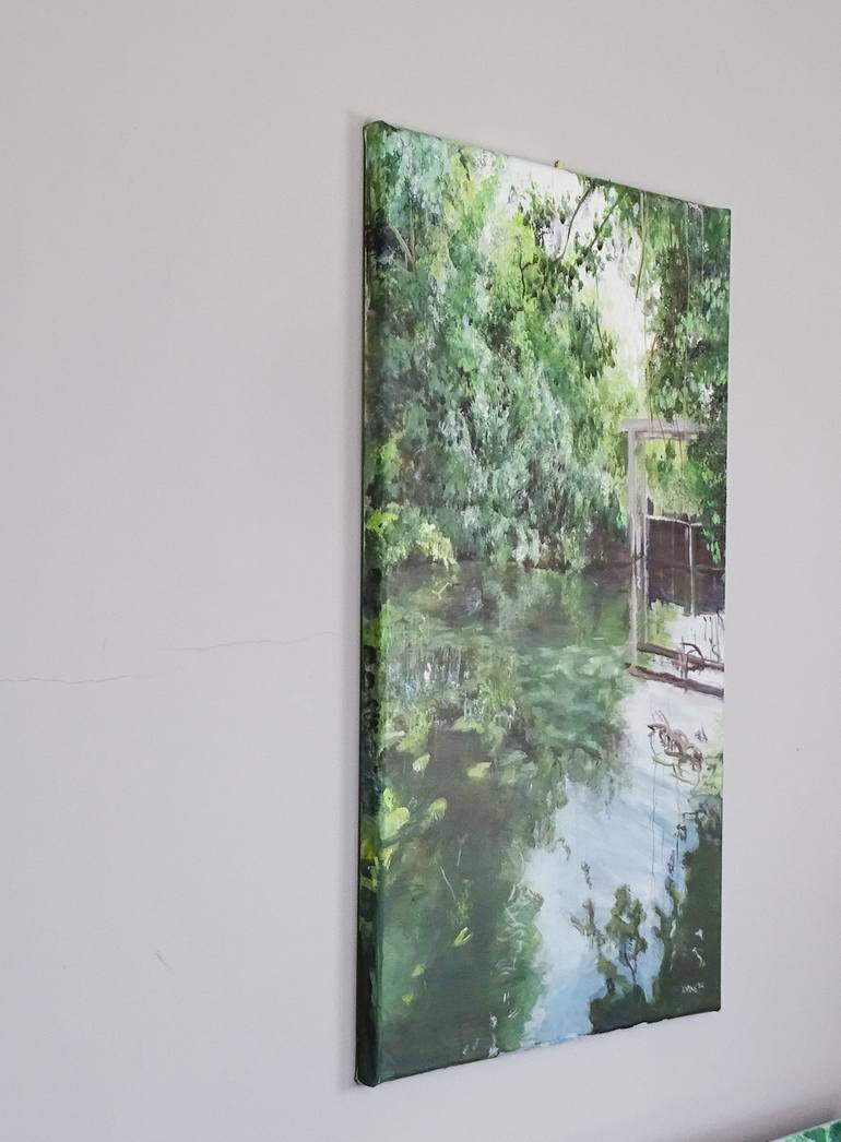 Original Impressionism Landscape Painting by Larain Briggs