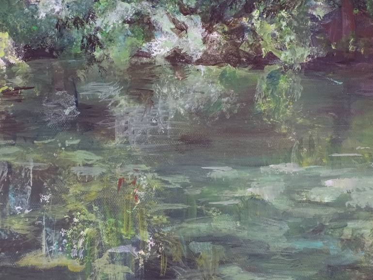 Original Impressionism Landscape Painting by Larain Briggs