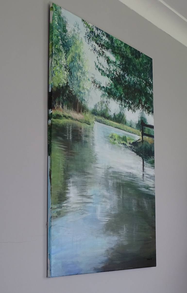 Original Impressionism Landscape Painting by Larain Briggs