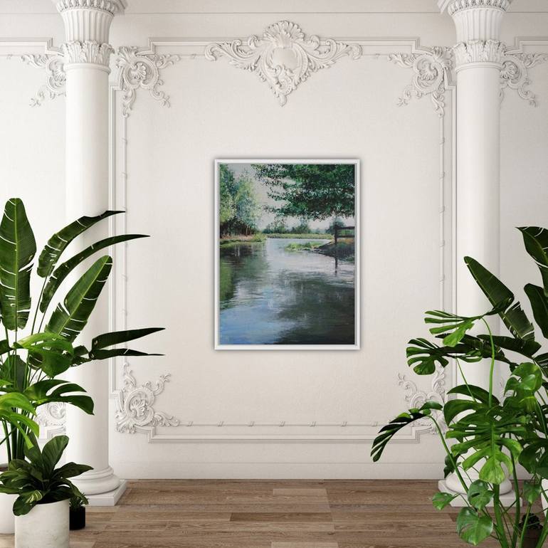 Original Impressionism Landscape Painting by Larain Briggs