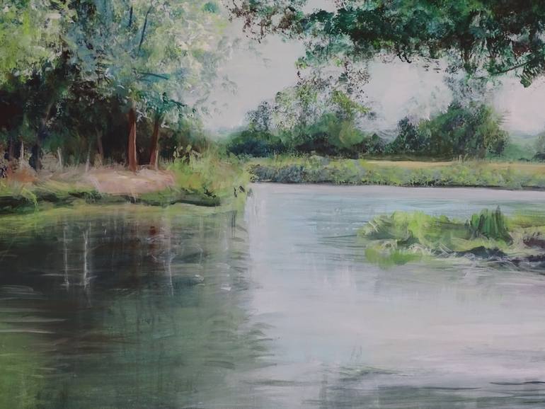Original Impressionism Landscape Painting by Larain Briggs