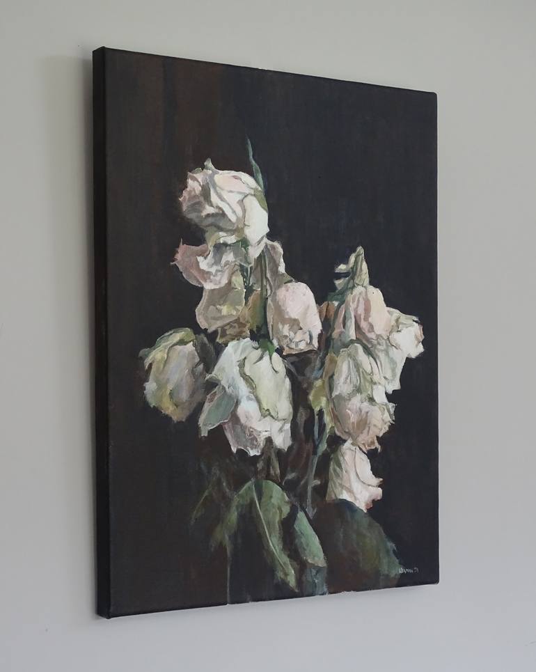 Original Figurative Botanic Painting by Larain Briggs