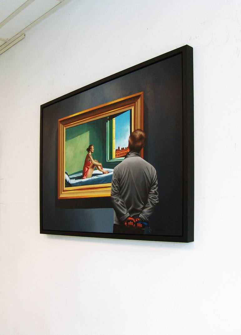 Original Realism People Painting by Gerard Boersma