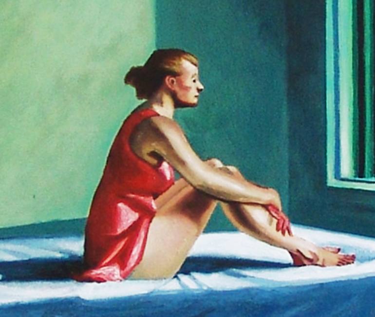 Original Realism People Painting by Gerard Boersma