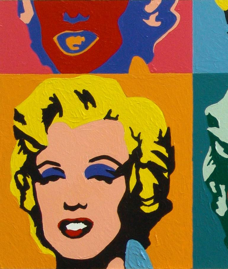 Original Pop Art Celebrity Painting by Gerard Boersma