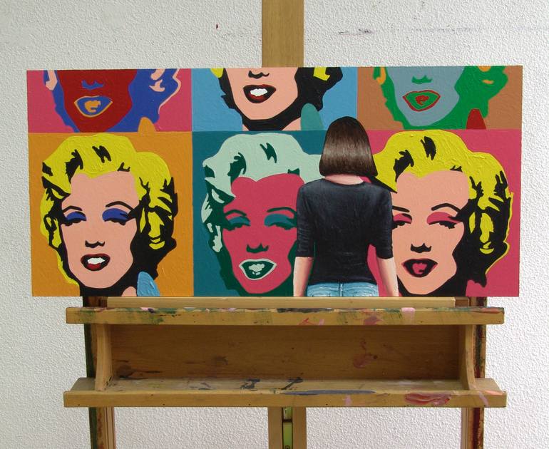 Original Pop Art Celebrity Painting by Gerard Boersma