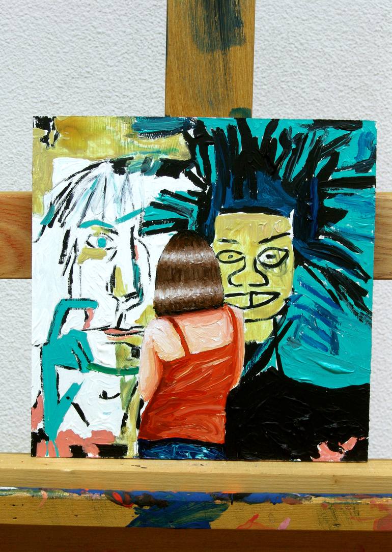 Original Pop Art People Painting by Gerard Boersma