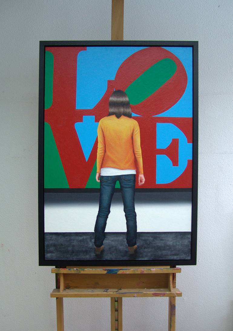 Original Pop Art People Painting by Gerard Boersma