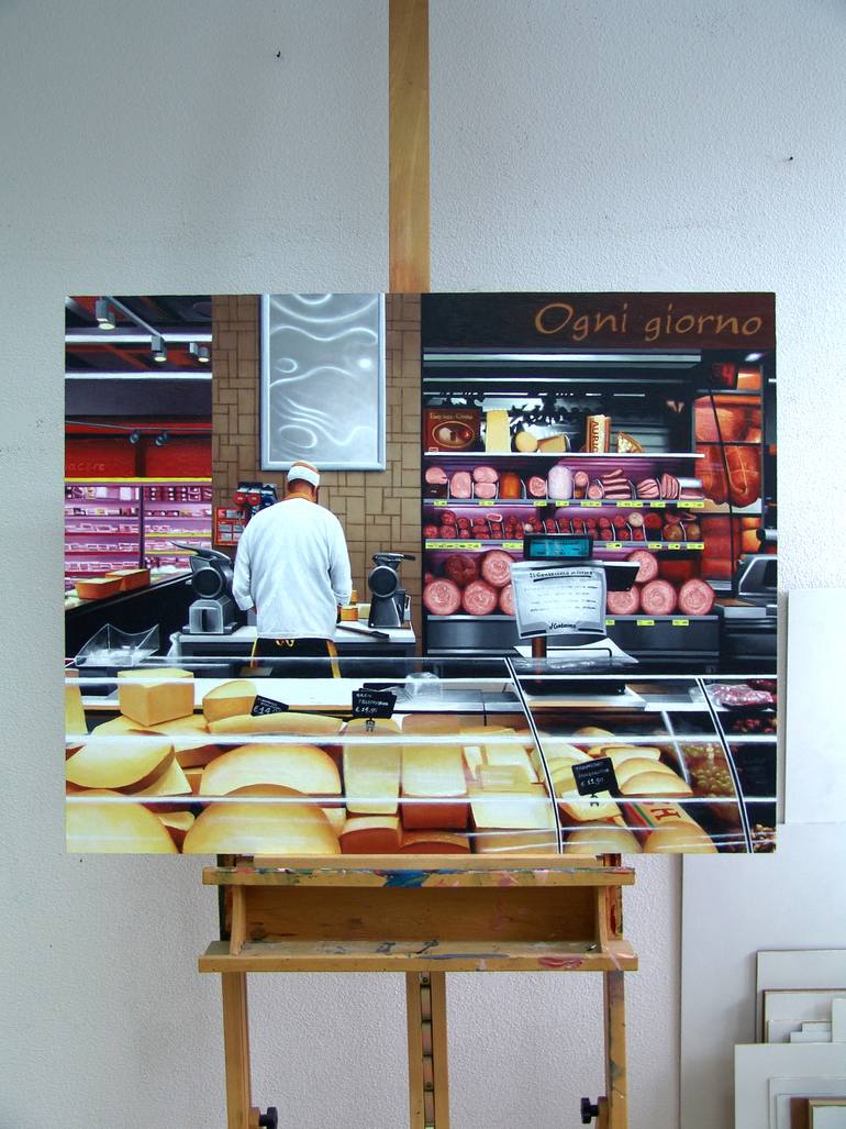 Original Figurative People Painting by Gerard Boersma