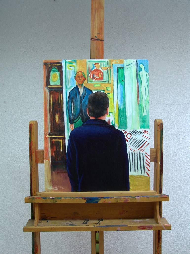 Original Figurative People Painting by Gerard Boersma