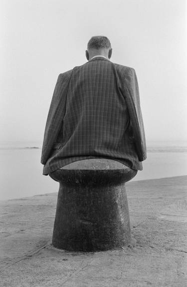 Man on boulder, Porto, portugal - Limited Edition of 24 thumb