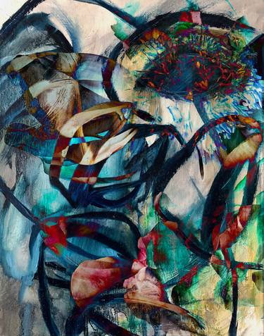 Original Contemporary Abstract Digital by Caryn Baumgartner