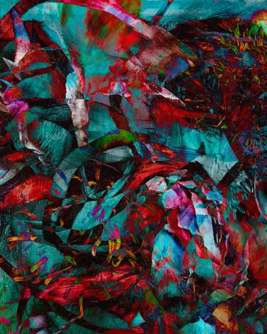 Original Conceptual Abstract Digital by Caryn Baumgartner