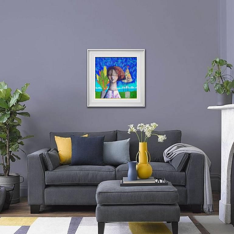 Original Contemporary Women Painting by Osvaldo Herrera Graham