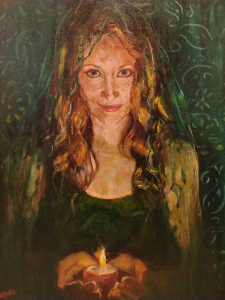 Original Impressionism Women Paintings by Hilarie Couture