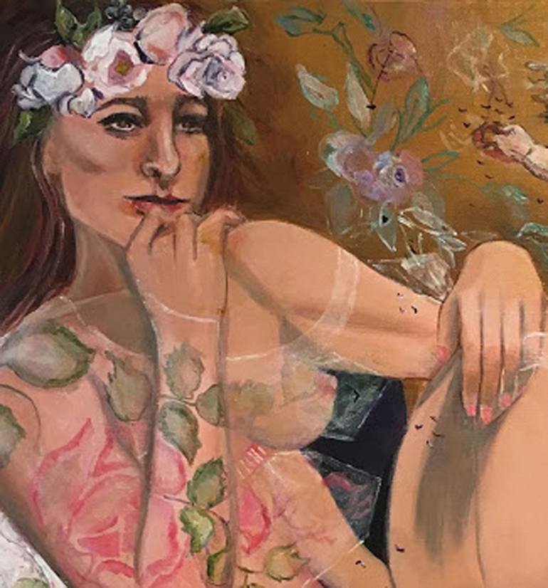Original Nude Painting by Susan McLaughlin