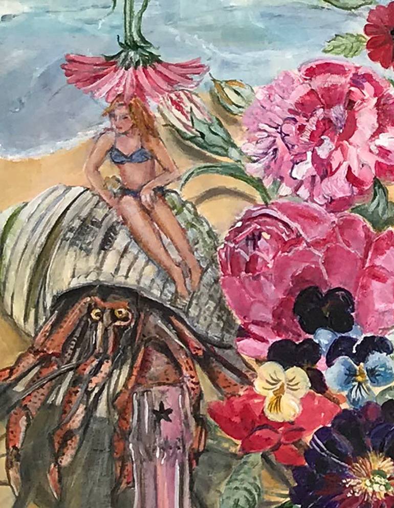 Original Other Fantasy Painting by Susan Mclaughlin